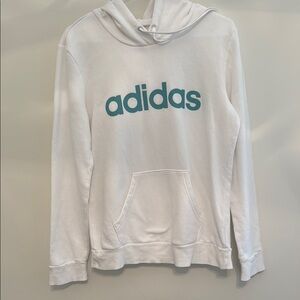 Women’s Adidas White Hoodie (Medium)